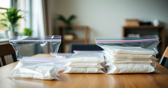 Sacos Plásticos com Fechamento Zip Lock: Praticidade e Organização